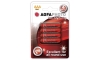 AGFAPHOTO AP-R03-4S  - 4 pz batteria Zinco AAA 1,5V